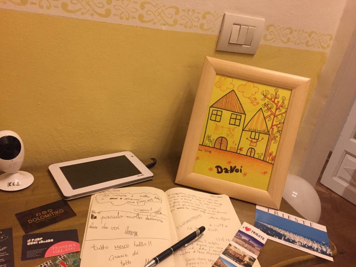 לינה וארוחת בוקר טריאסטה Da Noi מראה חיצוני תמונה
